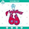 Philadelphia Fightins Phillies baseball SVG images for digital use.