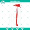 Thin Red Line Flag SVG with Fire Axe design, USA Flag SVG Files, and Fireman SVG File on black background.