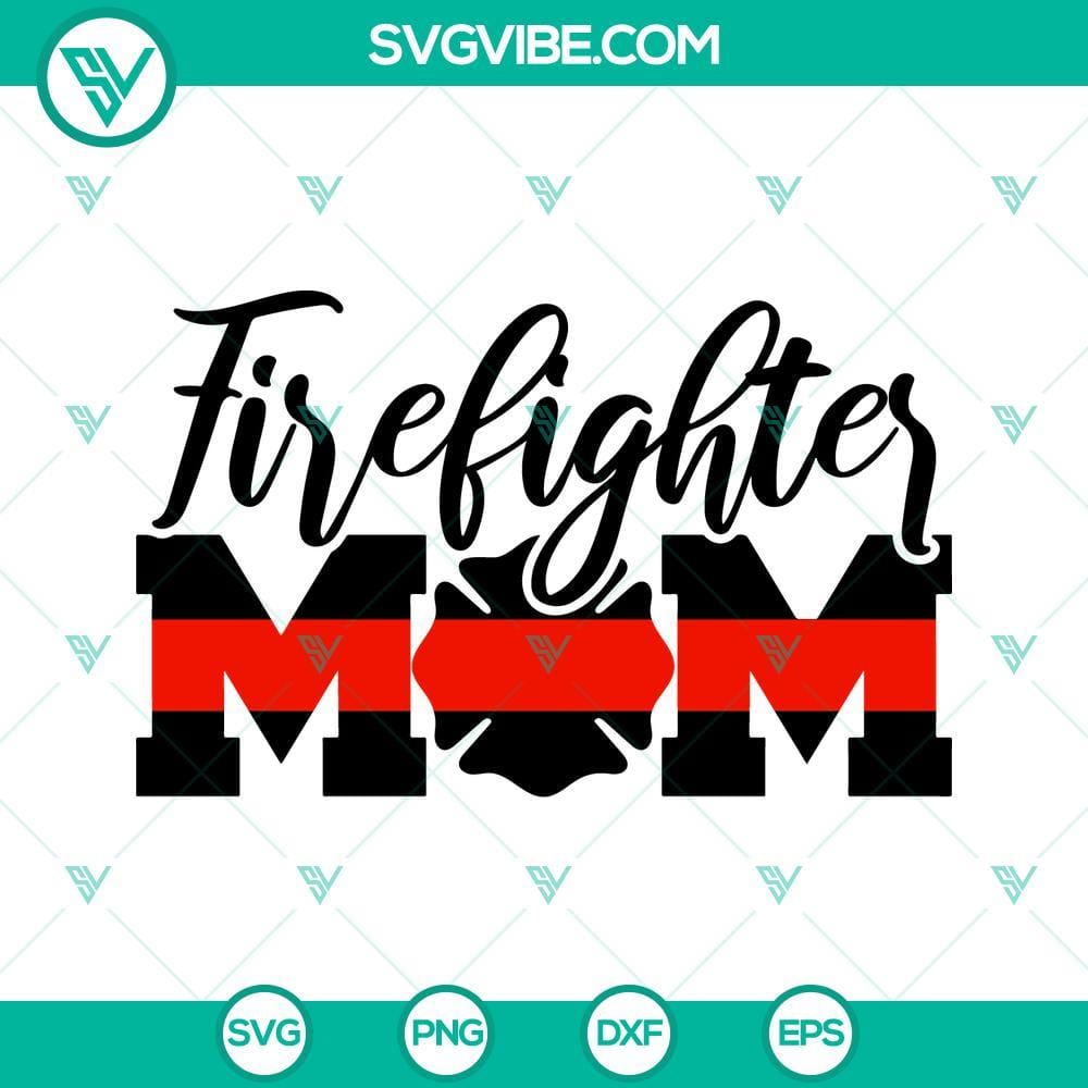 firefighter-mom-fire-badge-svg-fire-department-svg-happy-mothers-day-svg-png-dxf-eps-8-mockup.jpg Firefighter mom fire badge SVG download with happy fire department SVG images for crafting.