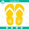 Flip Flops SVG bundle for summer crafting, featuring a collection of colorful and stylish flip flop designs - perfect for DIY projects.