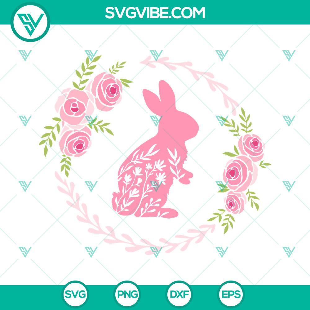 floral-rabbit-svg-bunny-with-flowers-svg-cute-bunny-svg-easter-bunny-svg-digital-file-9-mockup.jpg Floral rabbit SVG with cute bunny and Easter flowers, perfect for spring crafts and designs.