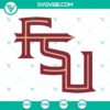 Florida State Seminoles SVG Images Bundle with FSU logo and Florida State text, ideal for crafting projects.