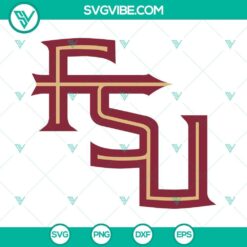 Florida State Seminoles SVG Images Bundle with FSU logo and Florida State text, ideal for crafting projects.