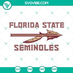 Florida State Seminoles football SVG images featuring Florida State University mascot and logo, ideal for sports fans and craft projects.