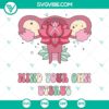 Feminist "Mind Your Own Uterus" SVG design with flowers, Roe v Wade theme. Download now.