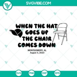 Folding Chair SVG Bundle with "Guns Down Chairs Up" design for download, featuring "Lift Every" motif. Ideal for DIY projects and crafts.