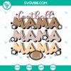 Football Mama SVG design for football moms, includes Football SVG Files PNG DXF formats. Great for DIY crafts and apparel.