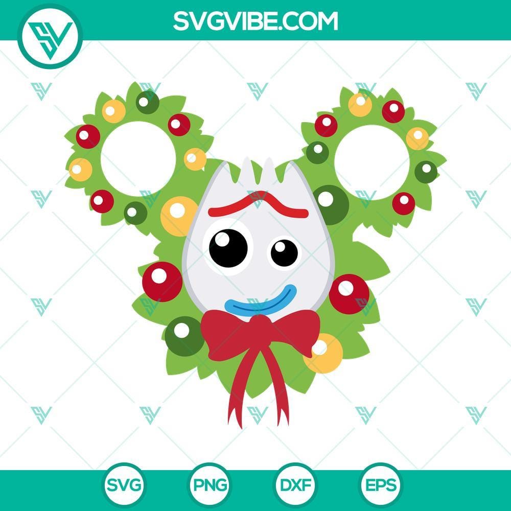 forky-toy-story-mickey-head-shristmas-svg-png-dxf-eps-cut-files-for-cricut-silhouette-3-mockup.jpg Forky Toy Story themed Mickey Head Christmas SVG file with PNG, DXF, and EPS cut files for crafting and holiday projects.