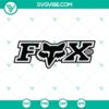 Fox Racing logo SVG file for Cricut, in PNG, DXF, and EPS formats. Ideal for crafting projects.