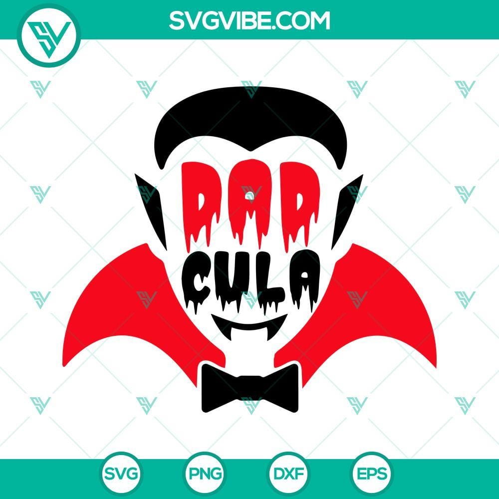 Frankenstein Family Halloween SVG, Dracula Dad SVG PNG DXF EPS Cut Files Frankenstein Family Halloween SVG Files, Dracula Dad SVG Images PNG DXF EPS 1