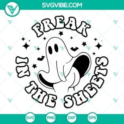 Freak In The Sheets SVG Download Bundle, Sexy Ghost SVG Image, Funny Halloween 2