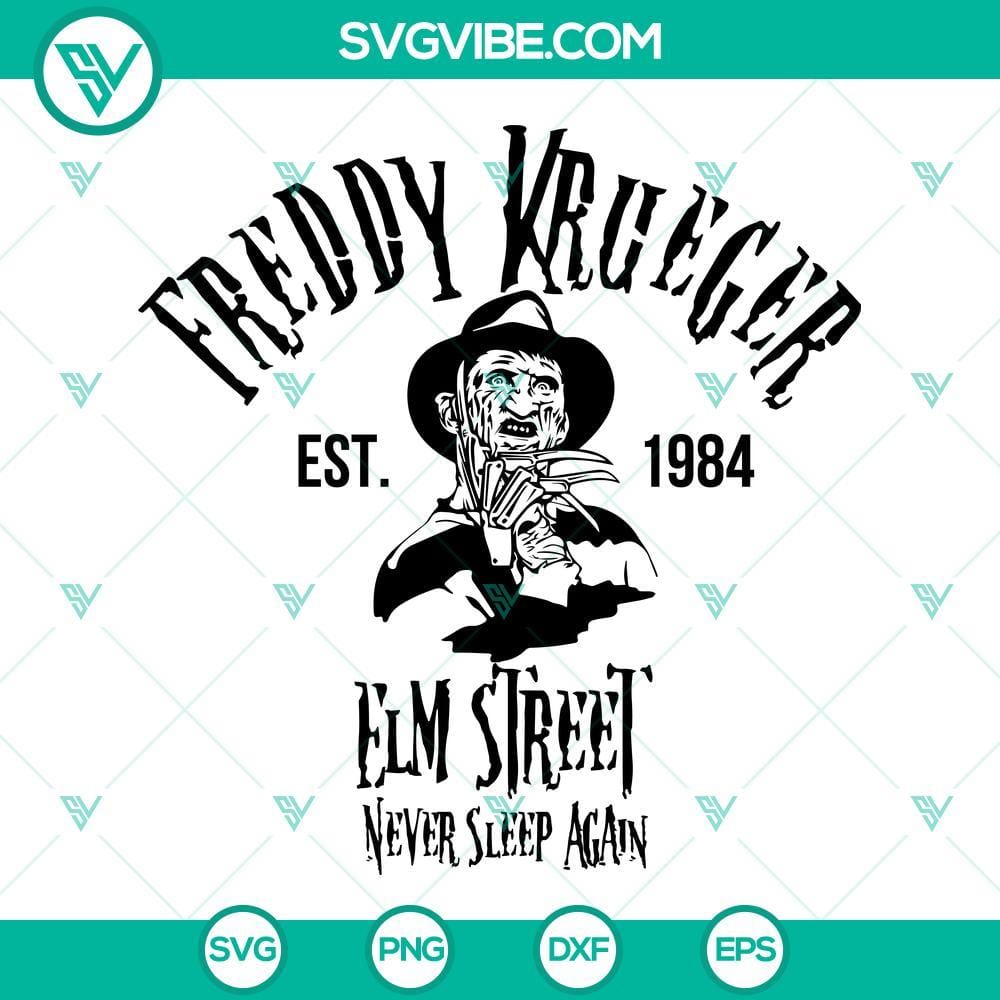 freddy-krueger-est-1984-svg-elm-street-svg-freddy-krueger-svg-halloween-svg-horror-character-svg-2-mockup.jpg Freddy Krueger Est 1984 SVG download featuring Elm Street and Freddy Krueger SVG image for horror movie fans.