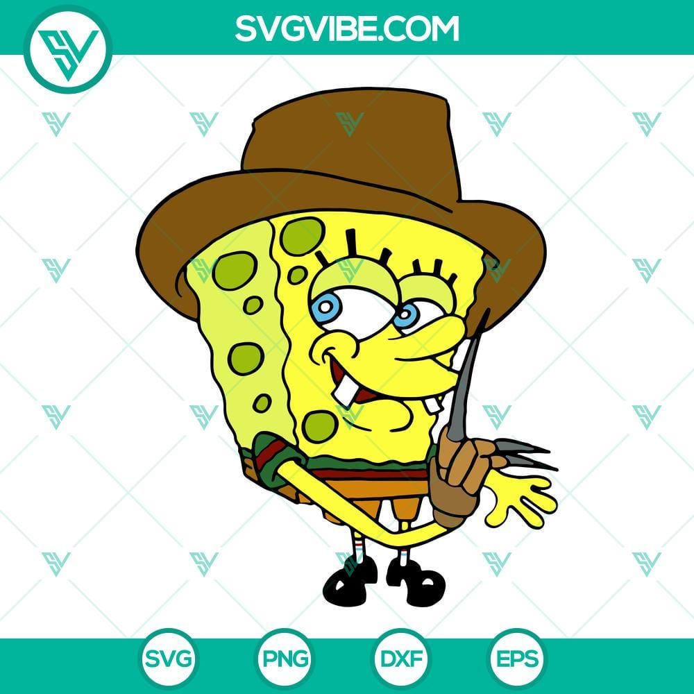 freddy-krueger-spongebob-horror-halloween-svg-png-dxf-eps-cut-files-for-cricut-silhouette-9-mockup.jpg Spooky Freddy Krueger Spongebob Halloween SVG design for crafting projects, PNG, DXF, EPS files for cutting.