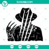 Freddy Krueger SVG for Halloween, horror movie, and scary movie fans.