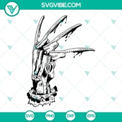 Freddy Kruegers Glove SVG Image, Freddy SVG Image, Freddy Krueger SVG Image Cut