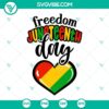 Juneteenth and Black Pride SVG files celebrating freedom and Black culture. Perfect for digital designs.