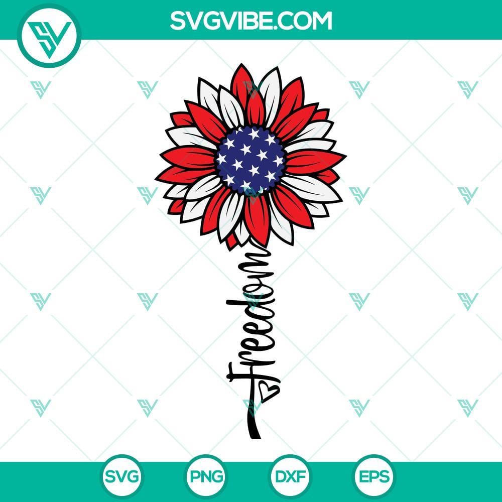 freedom-sunflower-svg-july-4th-svg-sunflower-usa-flag-svg-independence-day-svg-patriotic-svg-9-mockup.jpg July 4th sunflower USA flag SVG files for Independence Day celebration.