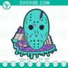 Friday the 13th Jason Voorhees horror machine embroidery designs for digital products.