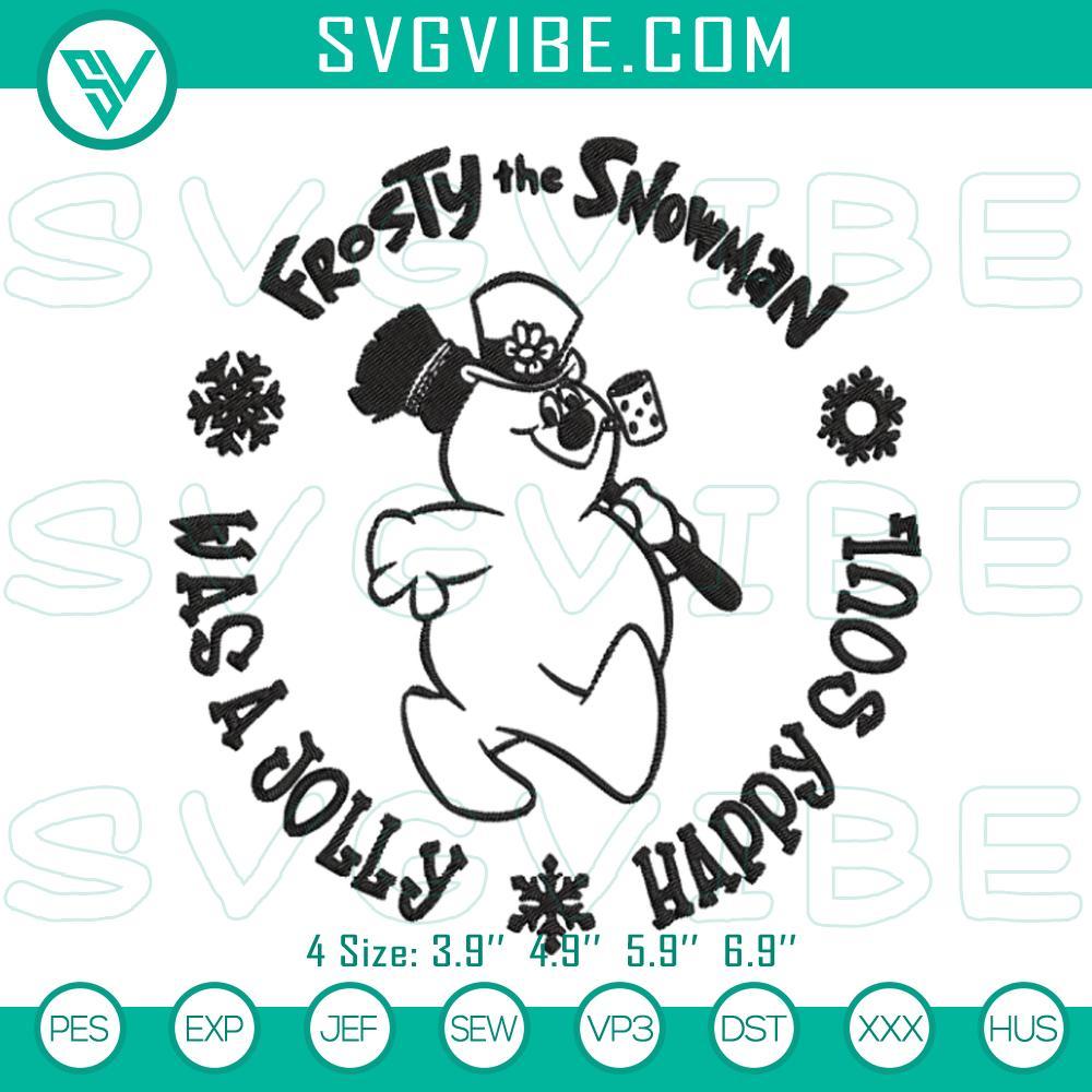 Frosty The Snowman Embroidery Designs Frosty the Snowman embroidery designs for Christmas winter holiday, instant download - festive and cute patterns.