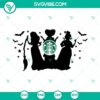 Full Wrap Hocus Pocus Starbucks Cup SVG File for Halloween Starbucks Cold Cup, ideal for Halloween-themed beverages.