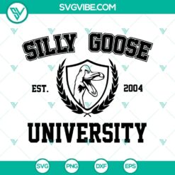 Silly Goose University SVG files for digital download - comical and entertaining design perfect for crafting projects.
