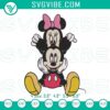Disney Mickey and Minnie Mouse machine embroidery designs, cute and funny patterns of the couple. Great for Disney fans.