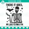 Playful and unique skeleton Halloween embroidery design for machine stitching, funny and whimsical pattern for crafts.