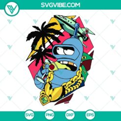 Futurama Bender SVG cut files for Cricut and Silhouette machines with PNG, DXF, and EPS formats. Ideal for crafting projects.