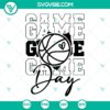 Basketball game day SVG files with energetic vibes, ideal for crafting projects. Basketball SVG images in PNG format.