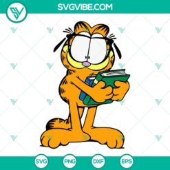 Garfield SVG Image Bundle, Garfield And Odie SVG Image, Cartoon SVG Files PNG DXF 6