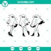Creepy Ghost Girl SVG design for Halloween, downloadable in PNG, DXF, EPS formats.