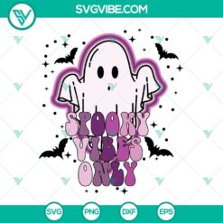 Spooky Ghost Halloween SVG Images PNG DXF EPS Cut Files - Halloween vibes with ghost design for digital crafting projects.