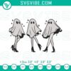 Spooky and cute Ghosts Girl Halloween embroidery design featuring a ghost character pattern perfect for Halloween decorations.