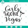 Girls Gone Vegas SVG images PNG DXF EPS cut files perfect for Cricut, featuring Las Vegas themed clipart for crafting projects.