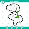 Mickey Mouse weed gloves SVG files with stoner Mickey design, marijuana themed graphics.