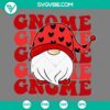 Gnome Valentine SVG files with heart design in PNG, EPS, and DXF formats for crafting projects.