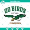 Philadelphia Eagles themed SVG images for digital use, featuring "Go Birds" and "It's A Philly Thing" designs. Perfect for sports fans.