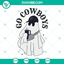 Dallas Cowboys football Boojee Ghost SVG files with team logo and design elements for digital crafting projects.