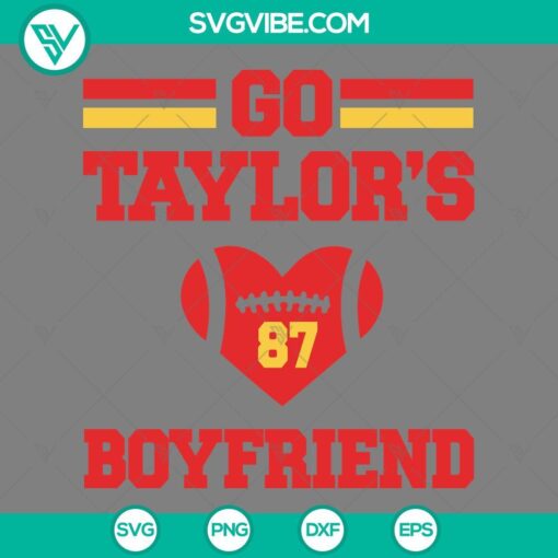 Taylor Swift and Travis Kelce 87 SVG images bundle - Go Taylors Boyfriend SVG Files, perfect for fan art and creative projects.