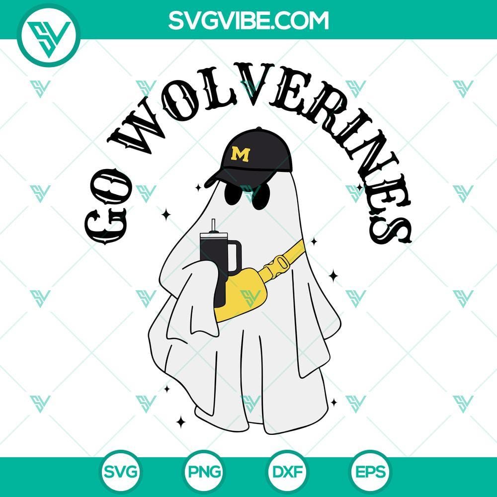 go-wolverines-boojee-ghost-svg-michigan-wolverines-ghost-drinking-stanley-tumbler-svg-png-dxf-eps-files-9-mockup.jpg Michigan Wolverines ghost SVG images with "Go Wolverines" Boojee theme, perfect for crafting and DIY projects.