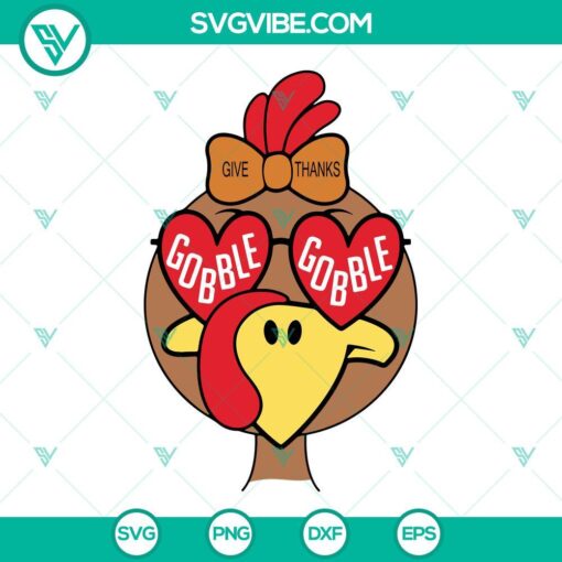 Thanksgiving turkey girl SVG images with bow, cute and festive design for digital crafts and projects.