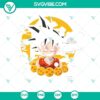Goku 420 Dragon Ball Cannabis SVG design for download in PNG, DXF, EPS for Cricut projects.