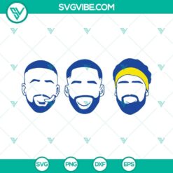 Collection of Golden State Warriors team SVG files featuring Stephen Curry images for fans and supporters. Ideal for crafts and designs.
