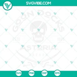 Goon Docks Astoria Oregon SVG Images PNG DXF EPS Cricut Files