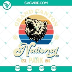 Grand Canyon National Park SVG Images, Grand Canyon National Park EST