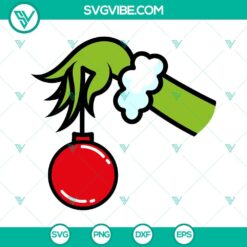 Grinch Bundle SVG Files, Baby Grinch SVG File, Ornament Christmas SVG File, 11