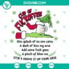 Grinch cup of fuckoffee SVG files with coffee cup and grinch face design in a svg image format, perfect for holiday crafts and projects.
