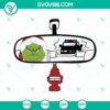 Grinch Drive Car SVG Files, Grinch Face SVG Files, Merry Christmas design for holiday crafting projects.