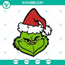 Grinch Face SVG Download Bundle, Baby Grinch SVG Images, Grinch Christmas SVG Download, 11