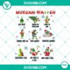 Grinch Morgan Wallen Christmas PNG file design featuring festive holiday graphics and text, perfect for digital use.